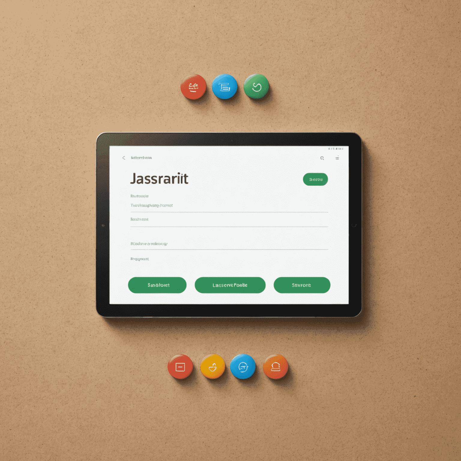 Imagen que muestra código JavaScript y elementos web interactivos como botones y formularios